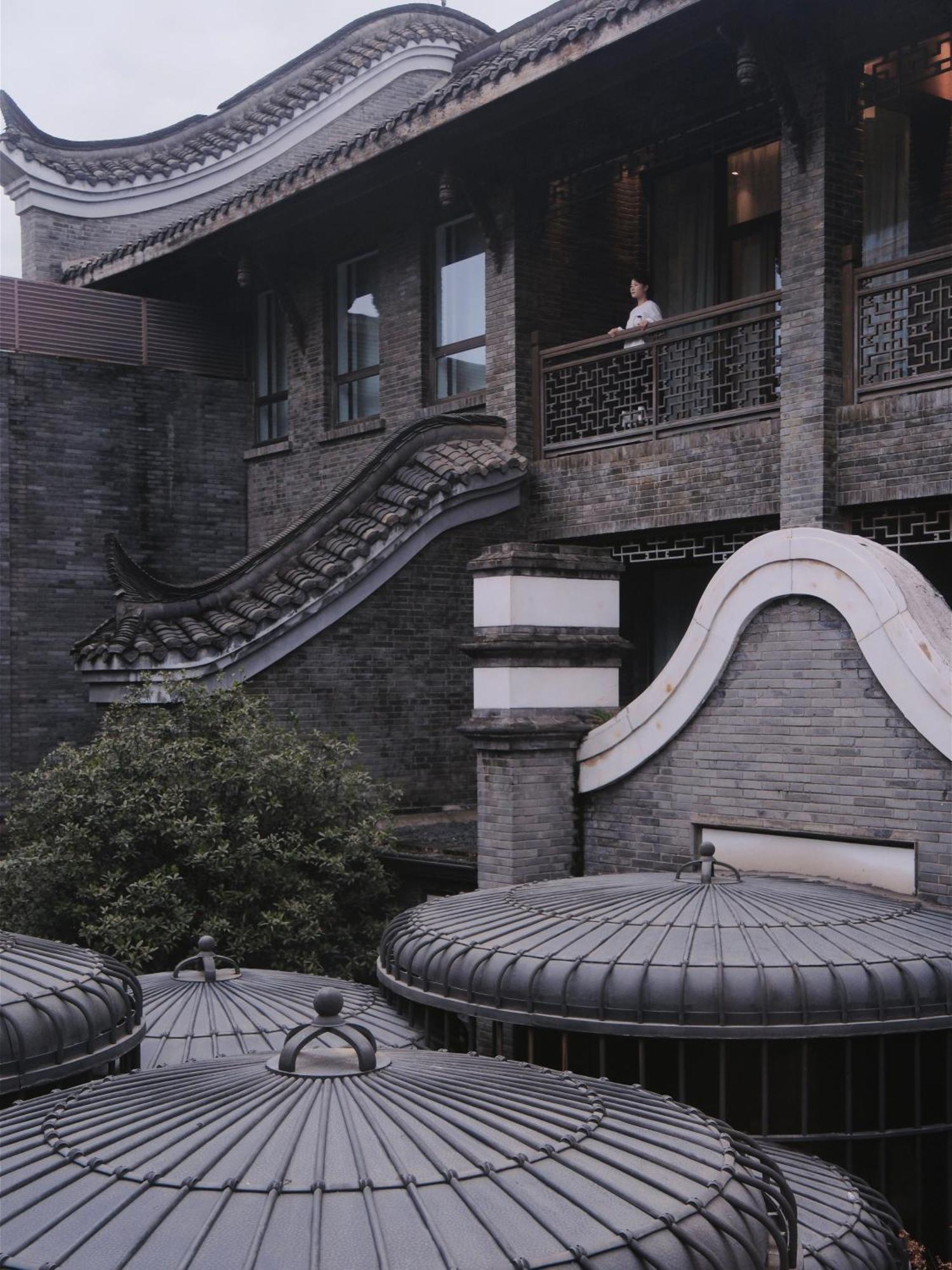 Guanyin Yiyuntai Hotel Ченду Екстер'єр фото