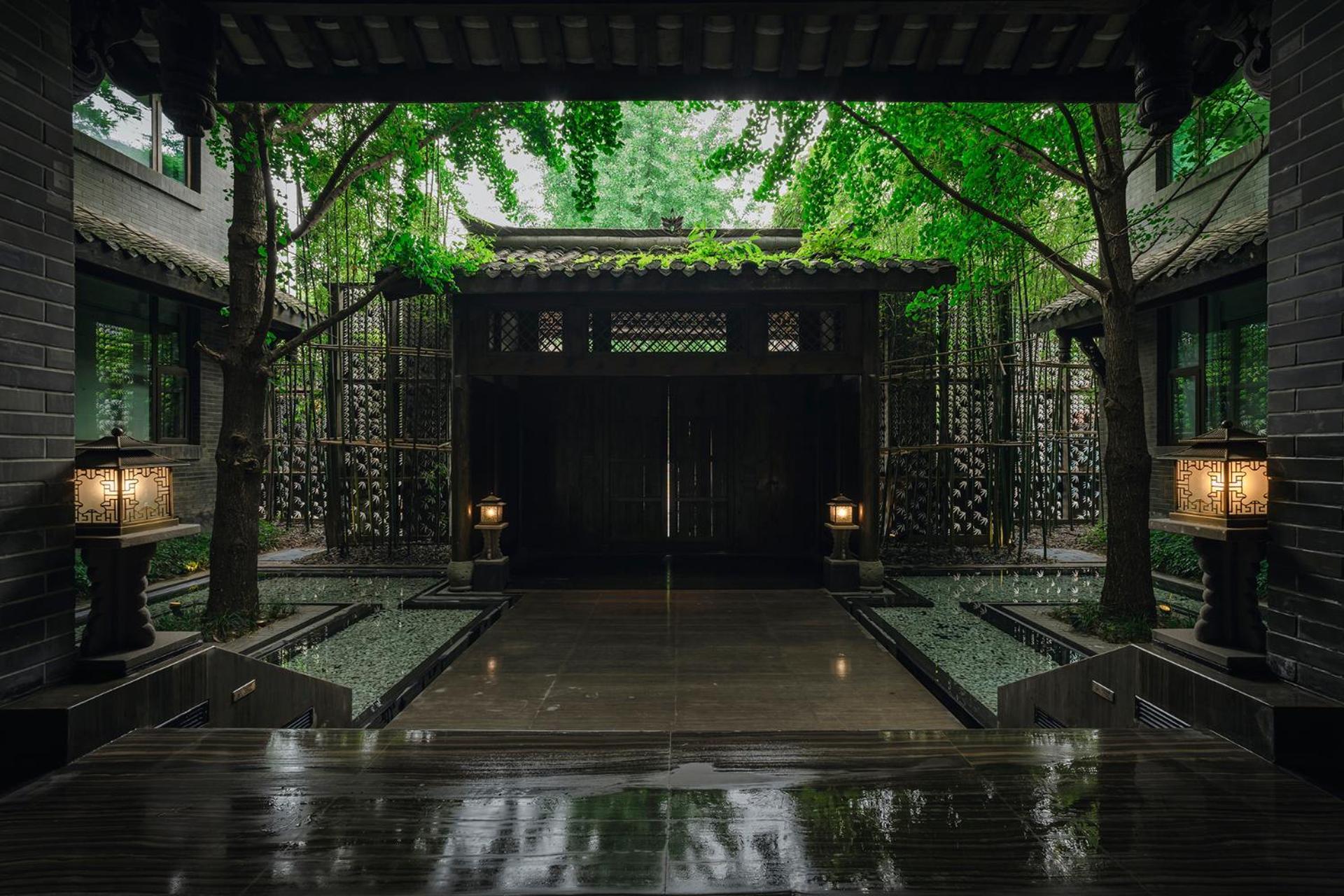 Guanyin Yiyuntai Hotel Ченду Екстер'єр фото